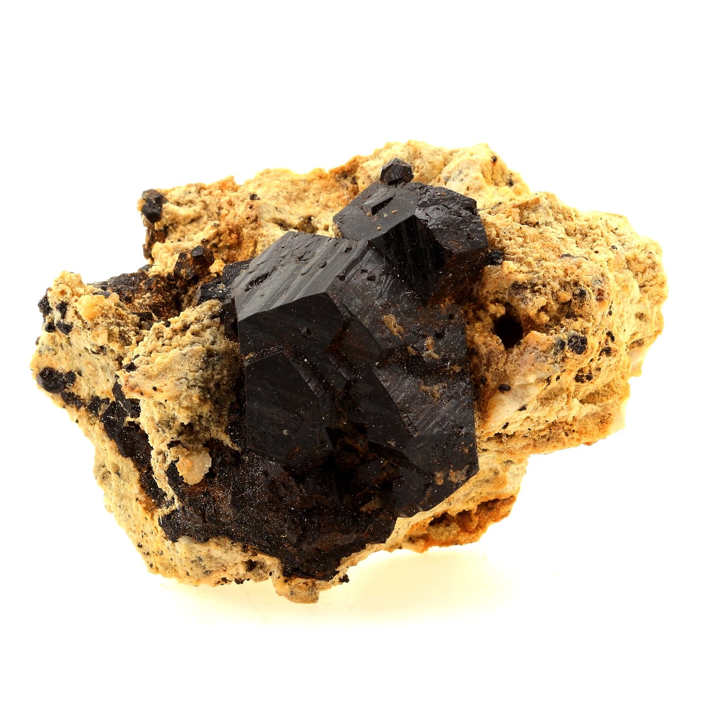 Goethite après Pyrite. 627.9 carats. Cuneo Province, Piedmont, Italie