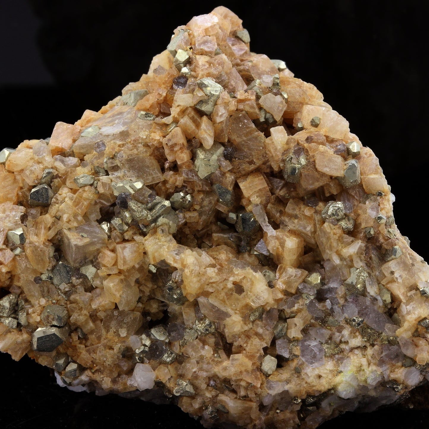 Pyrite, Dolomite, Siderite. 965.3 carats. Saint-Pierre-de-Mésage, Vizille, Isère, France