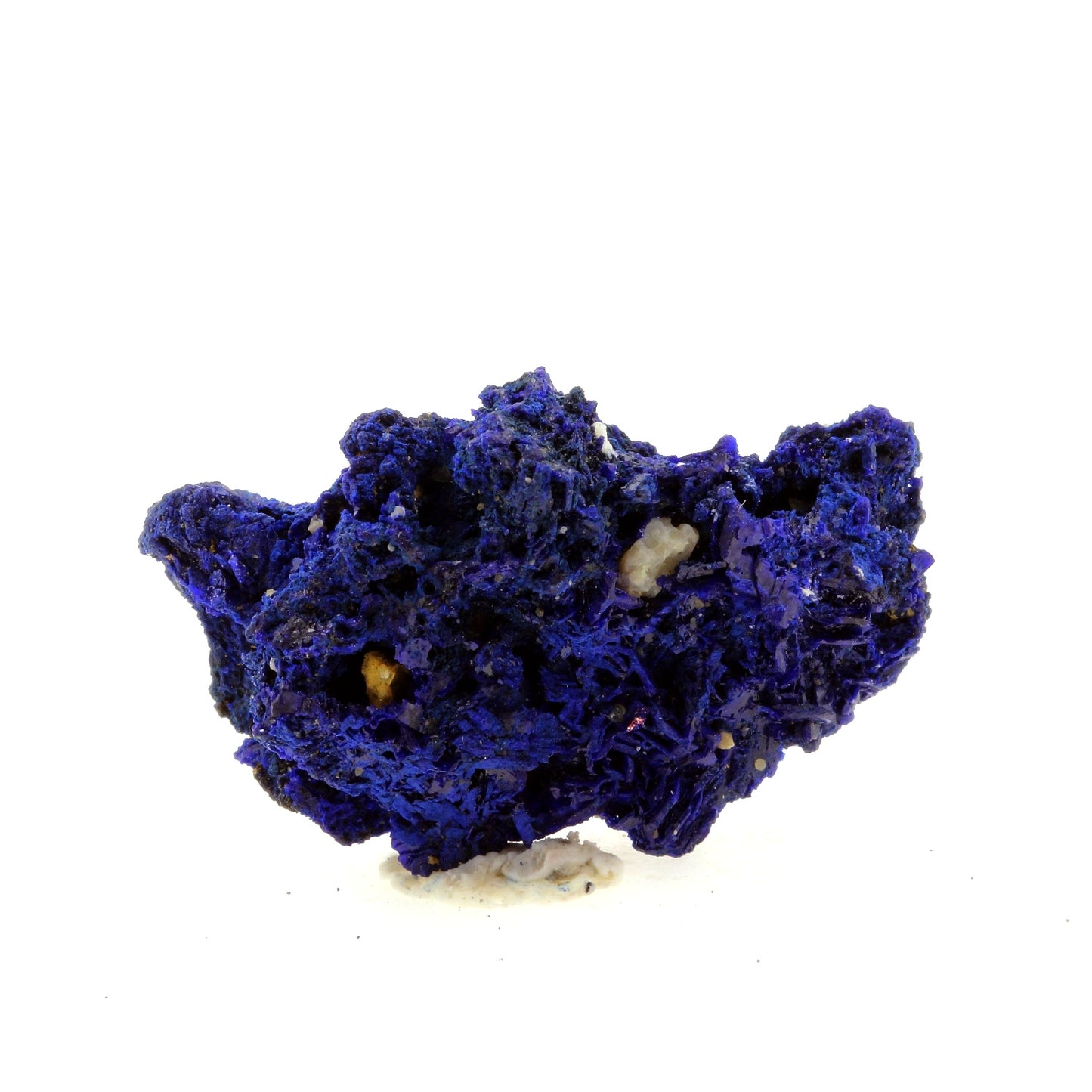 Chessylite (Azurite). 31.23 carats. Chessy-les-Mines, Rhône, France