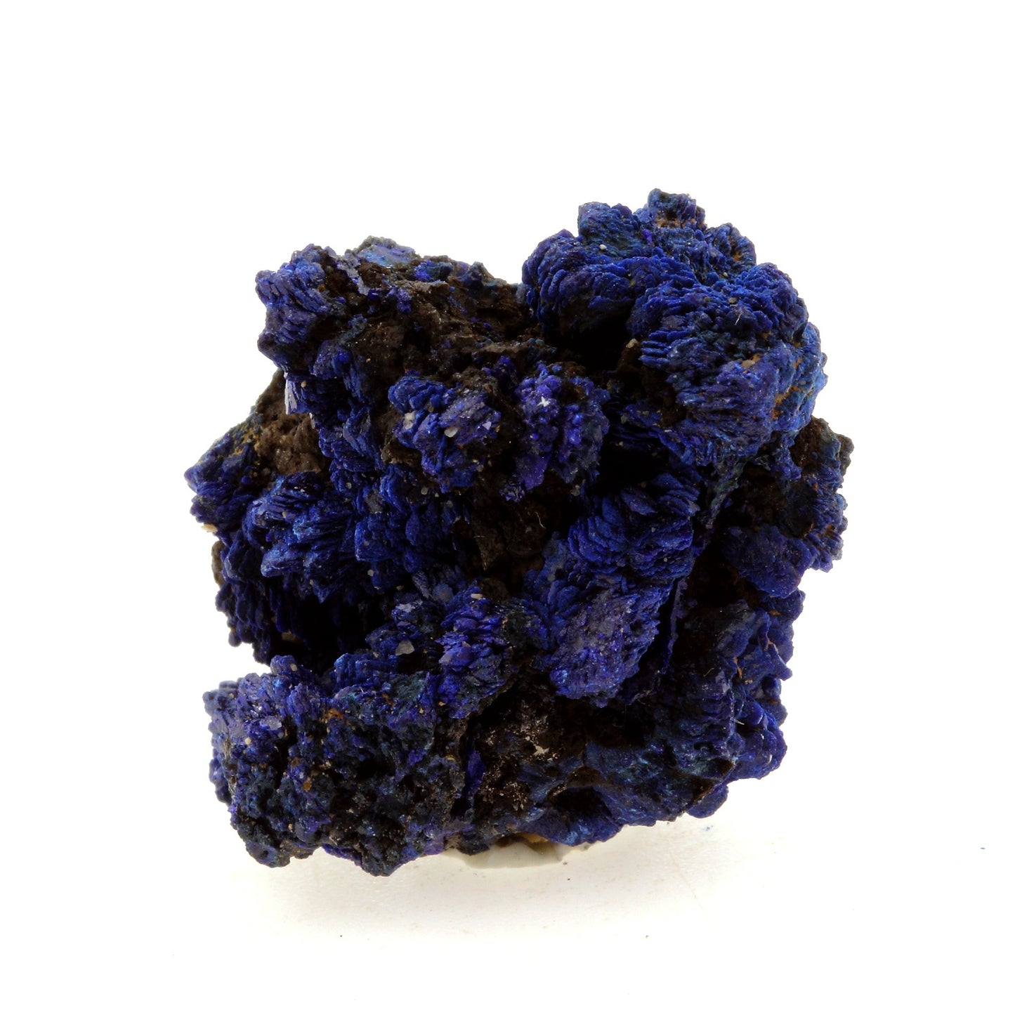 Chessylite (Azurite). 52.87 carats. Chessy-les-Mines, Rhône, France