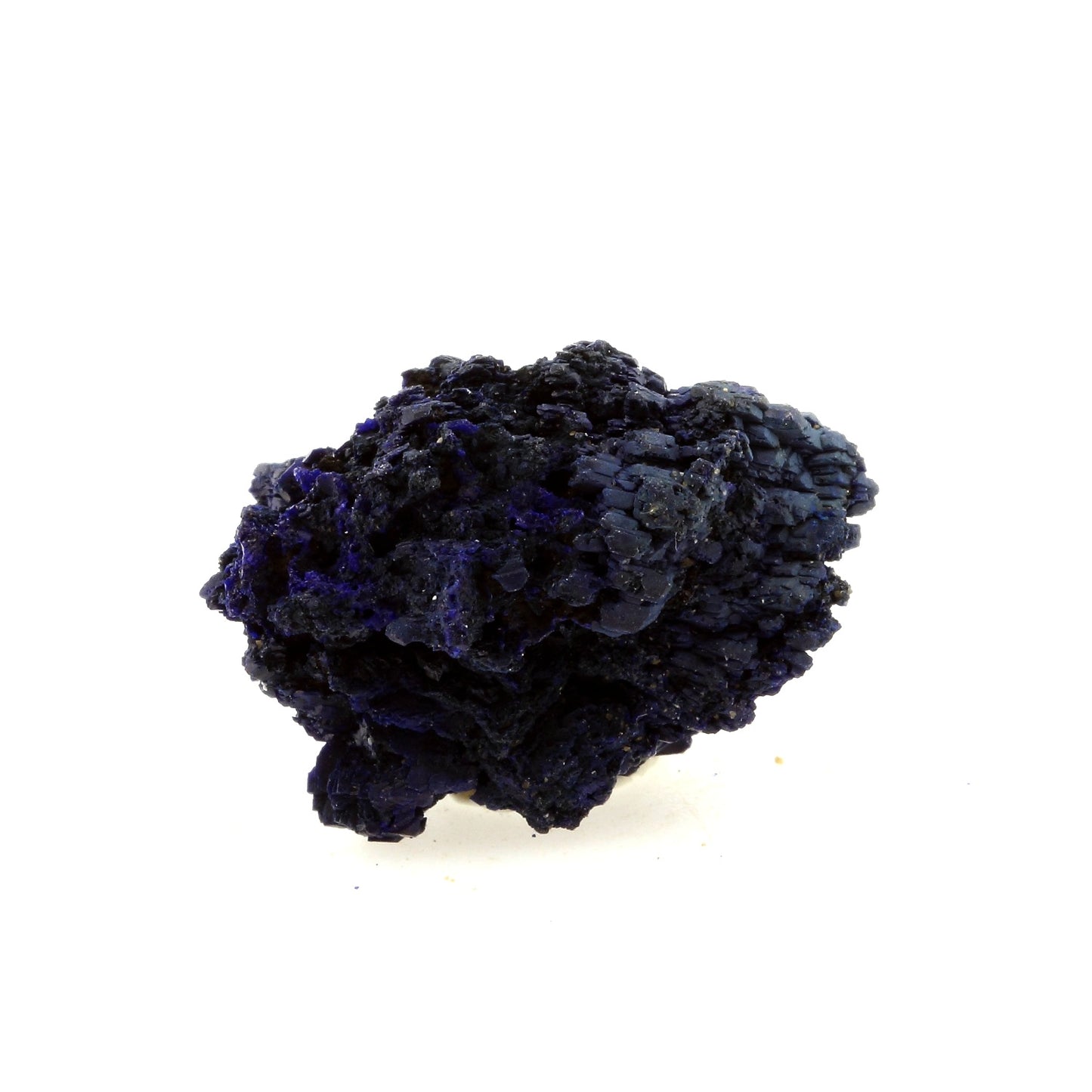 Chessylite (Azurite). 47.74 carats. Chessy-les-Mines, Rhône, France