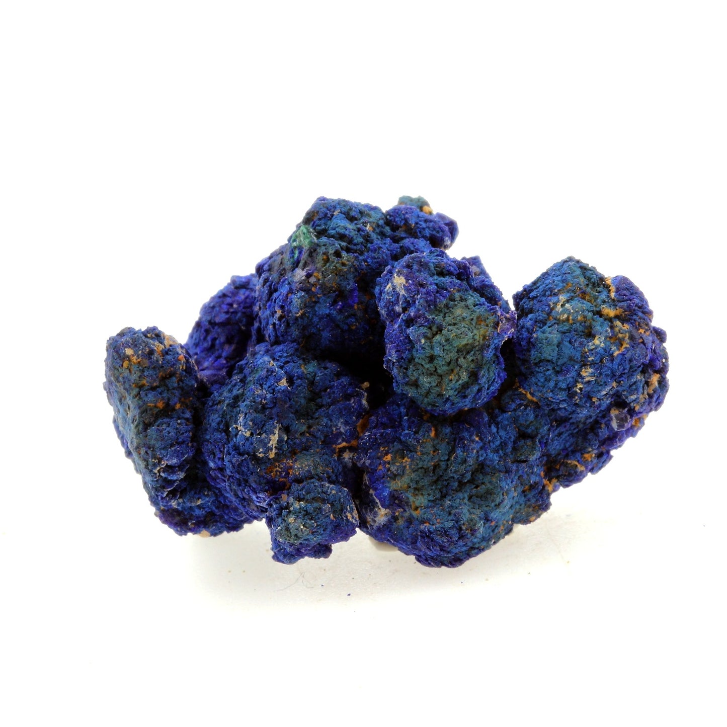 Chessylite (Azurite). 78.24 carats. Chessy-les-Mines, Rhône, France