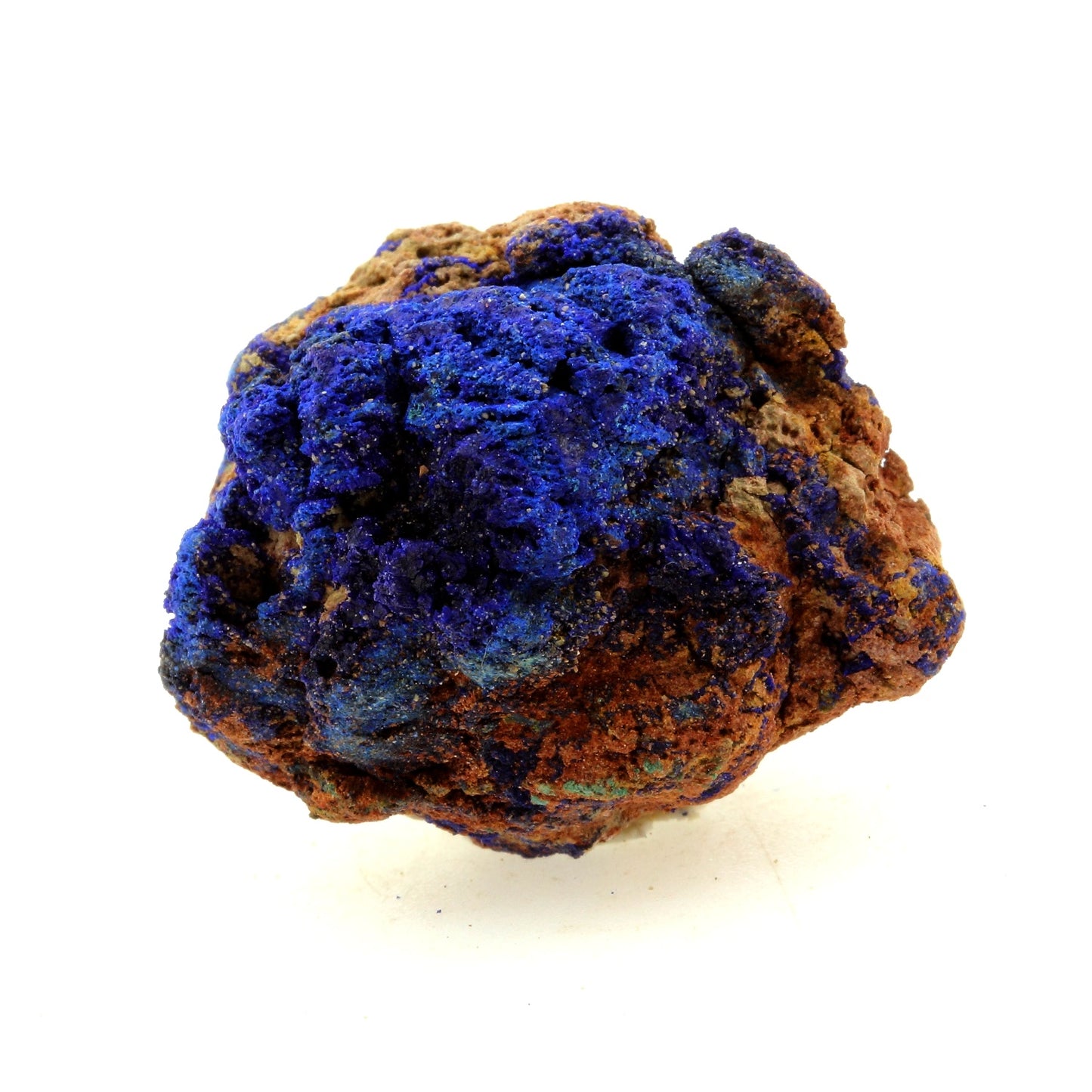 Chessylite (Azurite). 105.1 carats. Chessy-les-Mines, Rhône, France