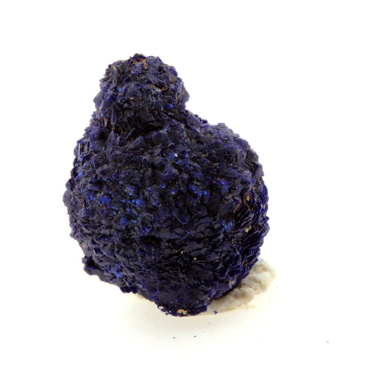 Chessylite (Azurite). 30.49 carats. Chessy-les-Mines, Rhône, France