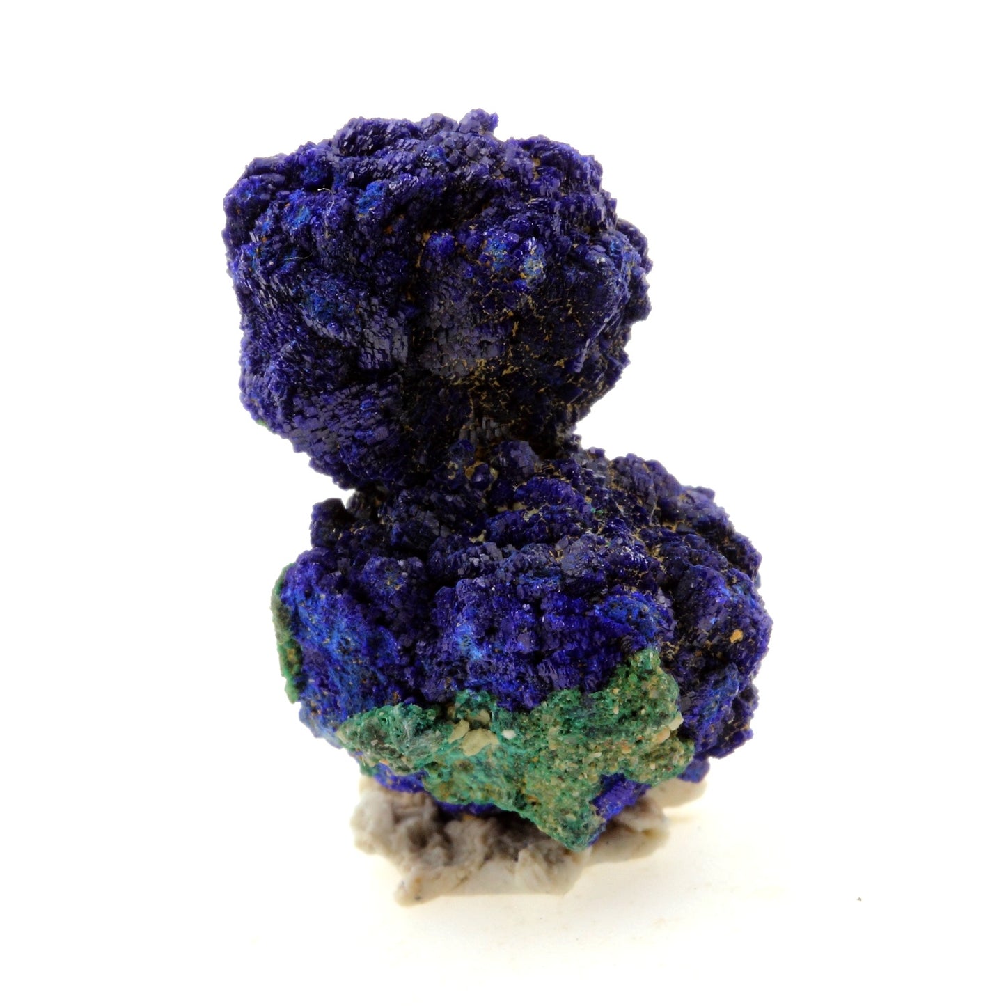 Chessylite (Azurite). 31.30 carats. Chessy-les-Mines, Rhône, France