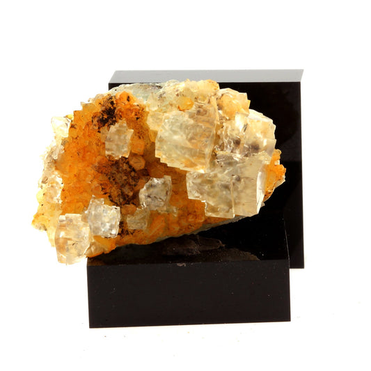 Fluorite + Quartz. 117.1 carats. Langeac, Haute-Loire, France
