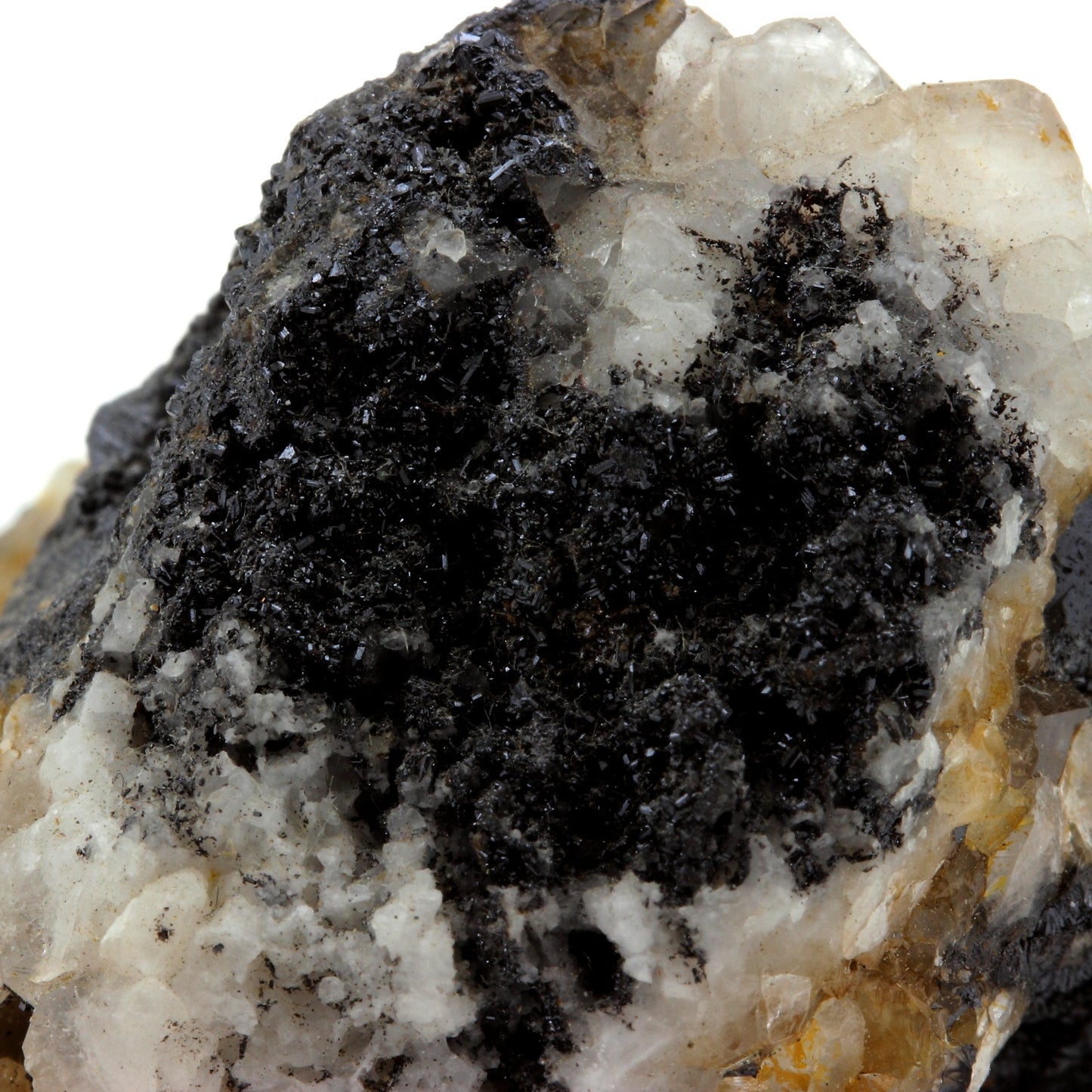 Goethite, Quartz. 350.7 carats. Mont-Roc Mine, Tarn, France