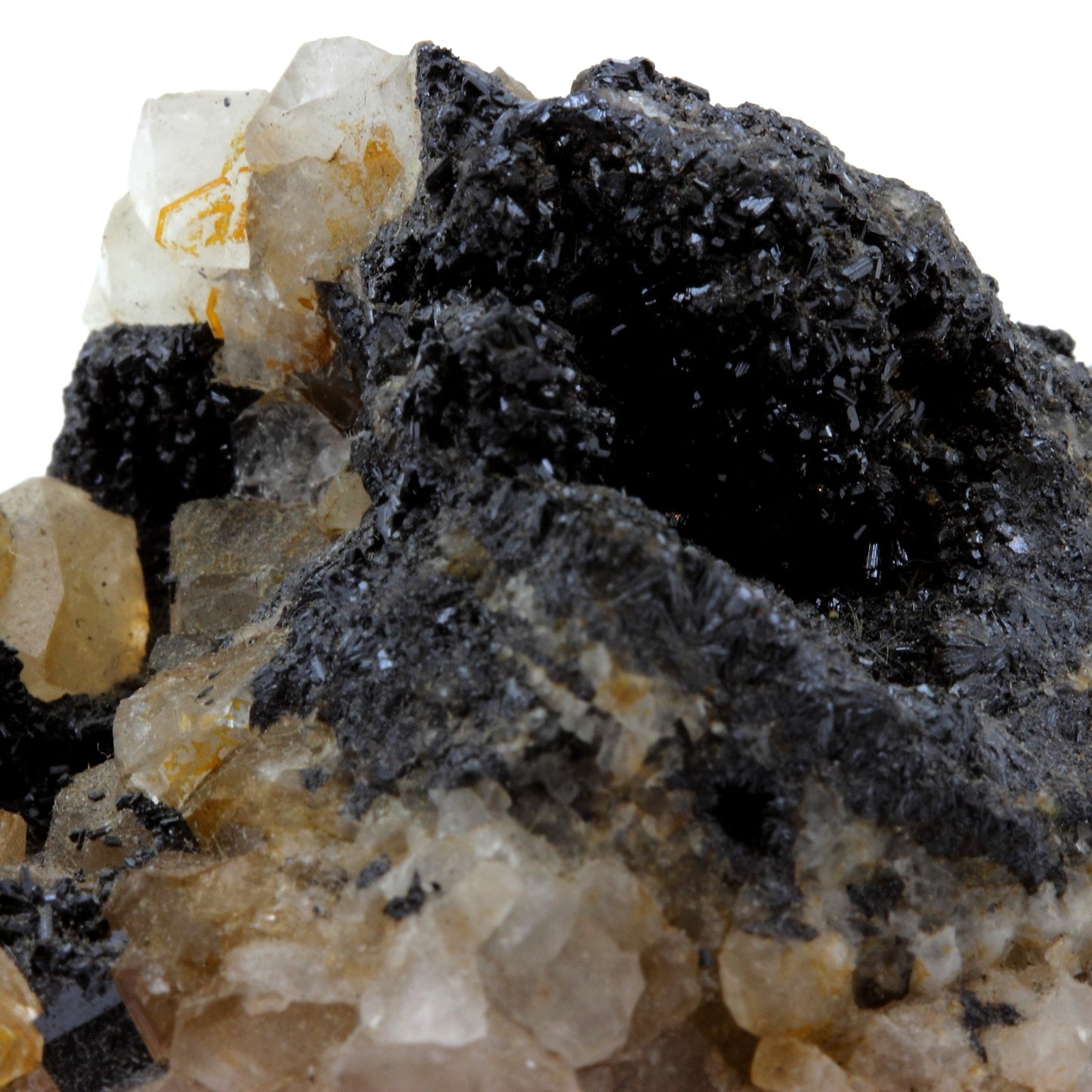 Goethite, Quartz. 350.7 carats. Mont-Roc Mine, Tarn, France