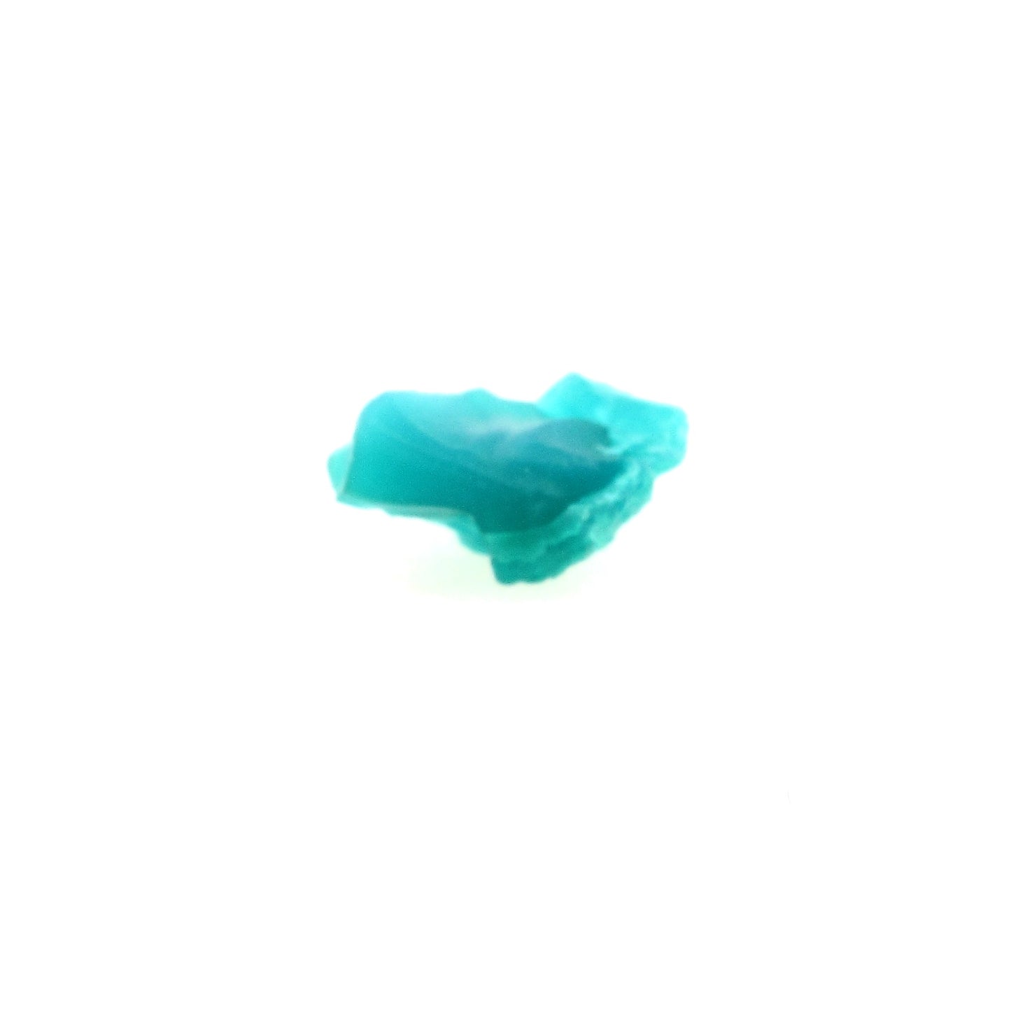 Chrysocolle. 0.39 carats. Lupoto Mine, Katanga, Congo