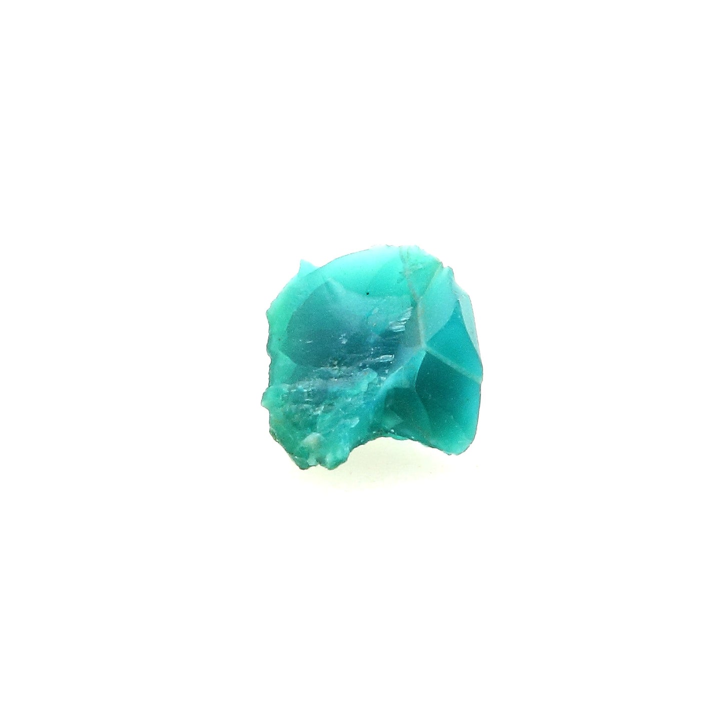 Chrysocolle. 0.39 carats. Lupoto Mine, Katanga, Congo