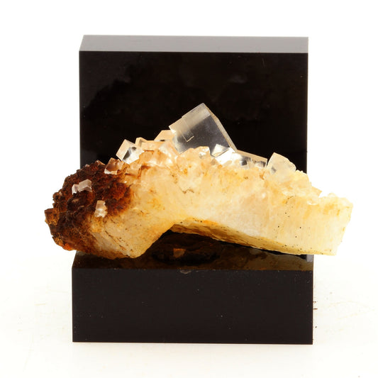 Fluorite + Quartz. 58.7 carats. Langeac, Haute-Loire, France