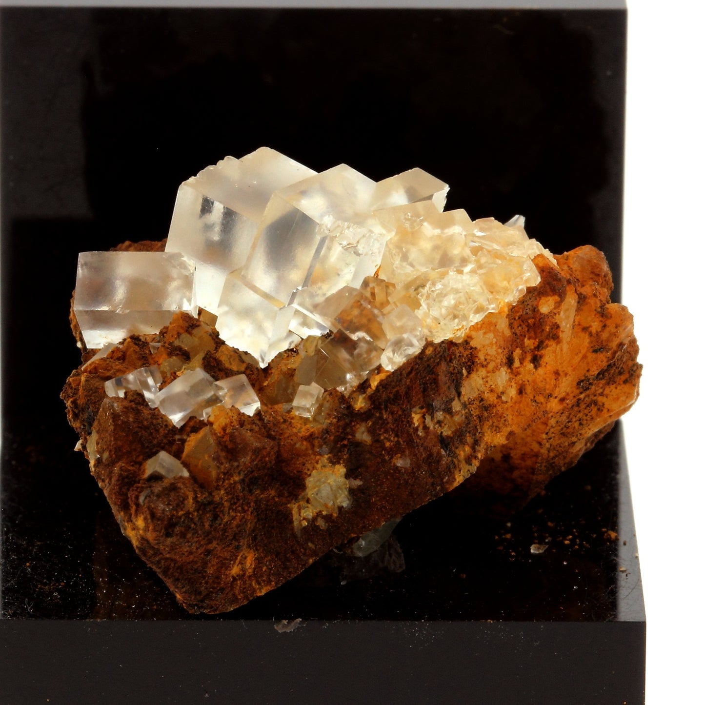 Fluorite + Quartz. 62.6 carats. Langeac, Haute-Loire, France