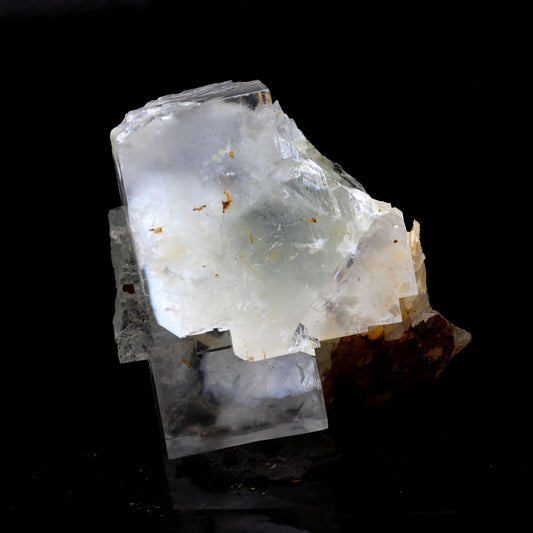 Fluorite + Quartz. 98.8 carats. Langeac, Haute-Loire, France