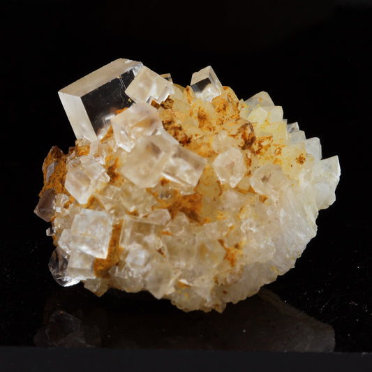 Fluorite + Quartz. 40.4 carats. Langeac, Haute-Loire, France