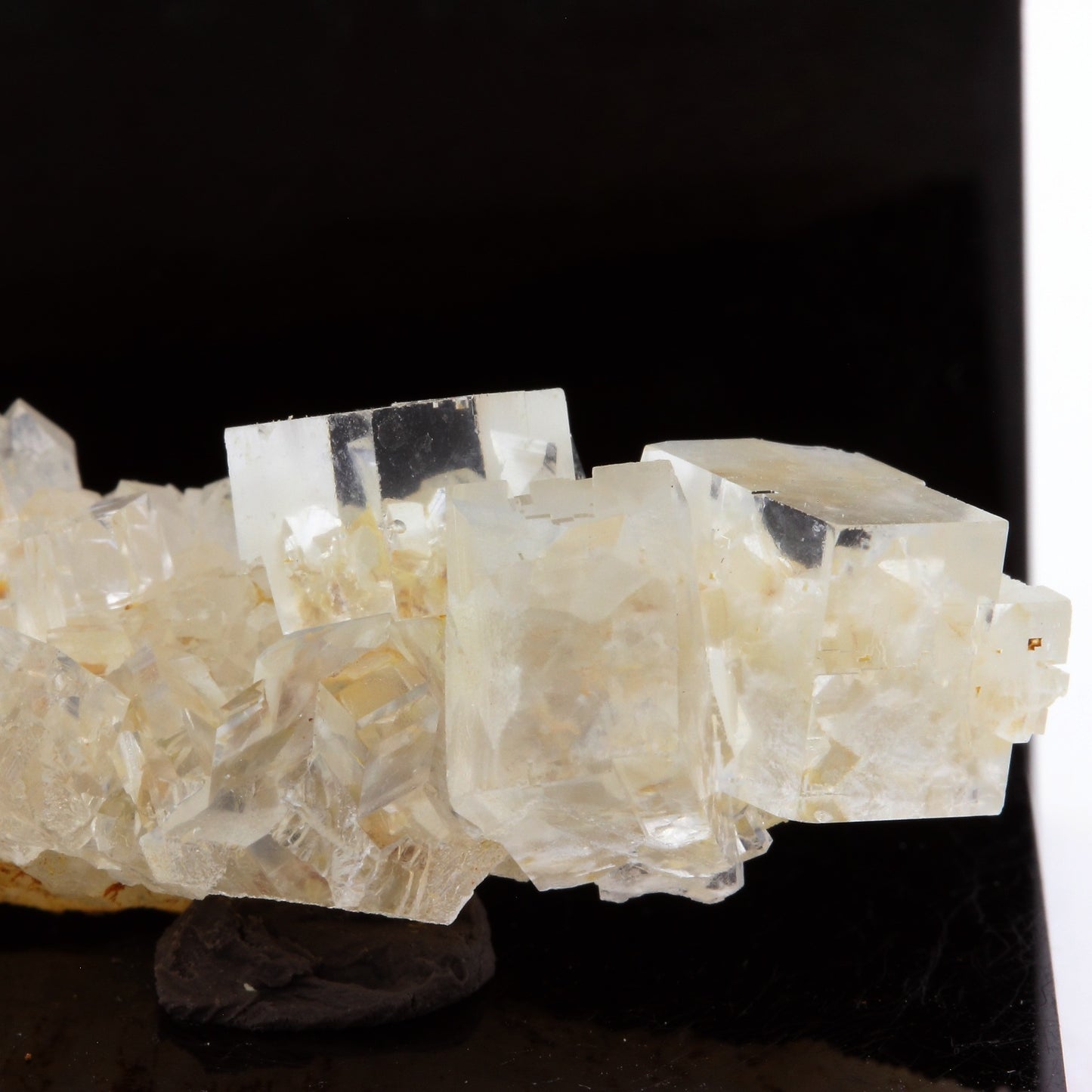 Fluorite + Quartz. 72.4 carats. Langeac, Haute-Loire, France