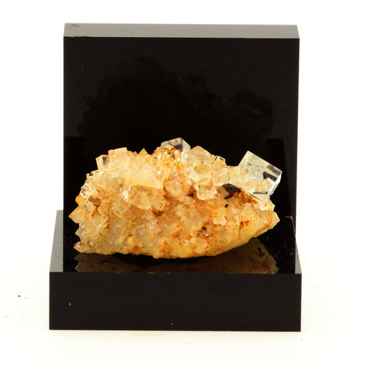 Fluorite + Quartz. 63.1 carats. Langeac, Haute-Loire, France