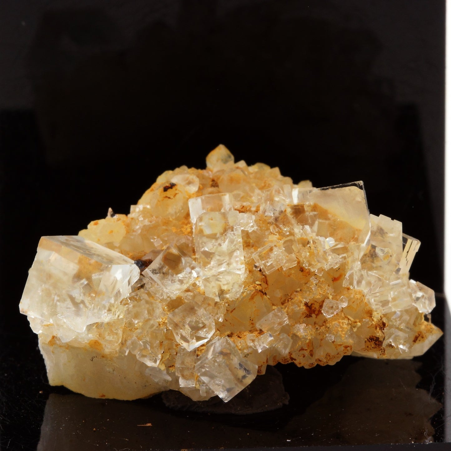 Fluorite + Quartz. 63.1 carats. Langeac, Haute-Loire, France