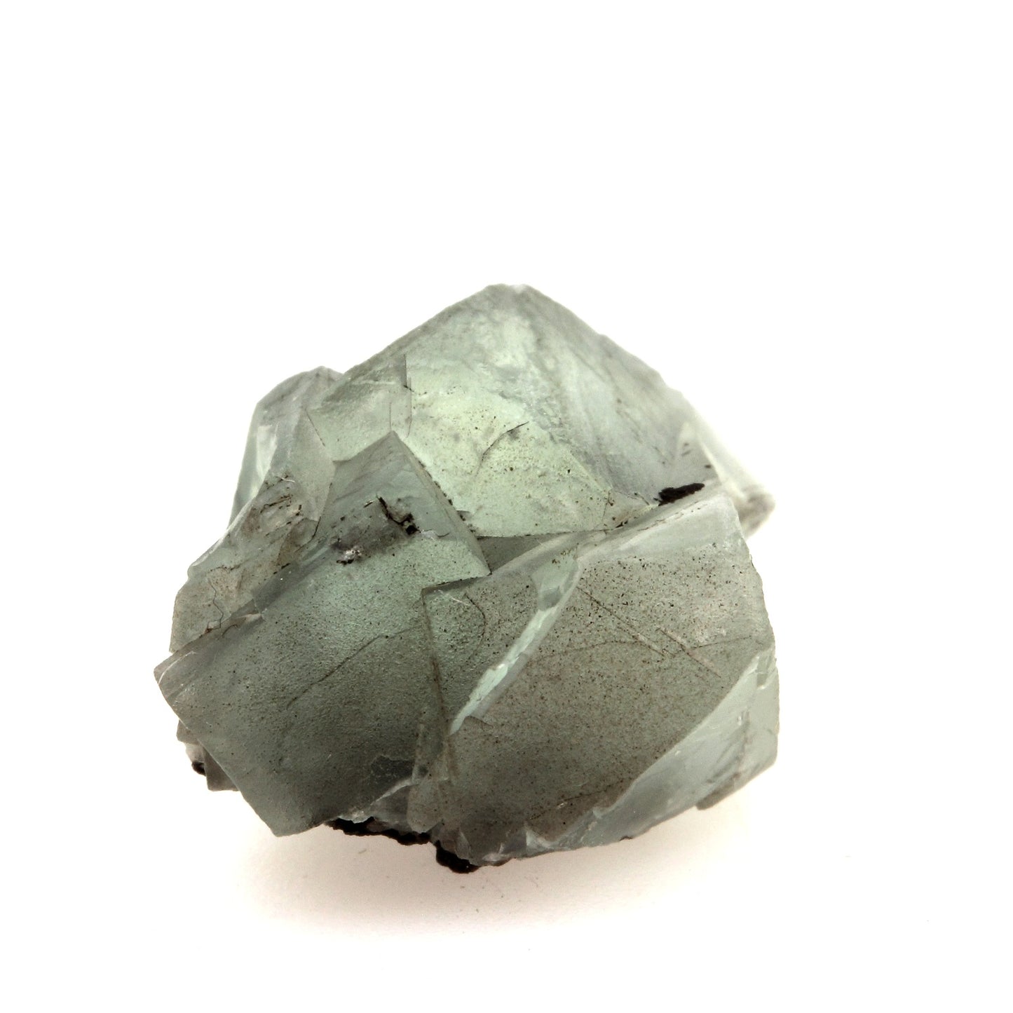 Fluorite verte. 42.7 carats. Massif des Aravis, Haute-Savoie, France