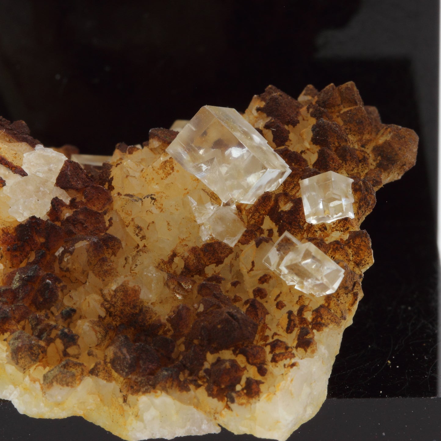 Fluorite + Quartz. 110.5 carats. Langeac, Haute-Loire, France