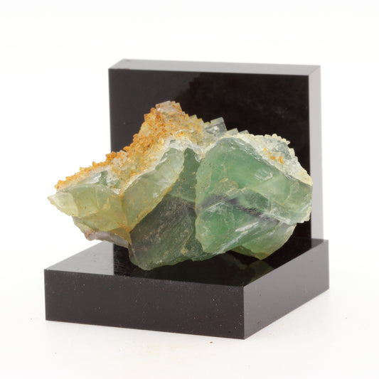 Fluorite + Quartz. 252.6 carats. Langeac, Haute-Loire, France