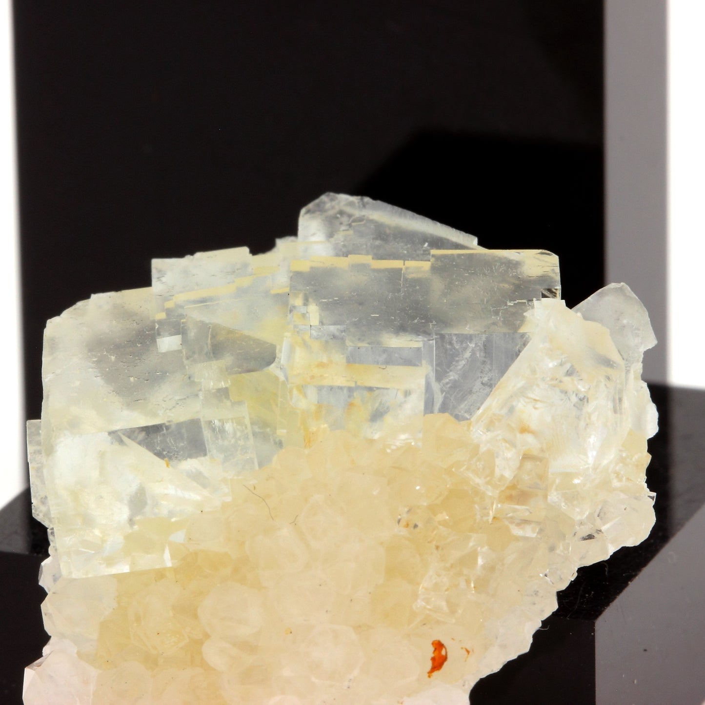 Fluorite + Quartz. 73.8 carats. Langeac, Haute-Loire, France