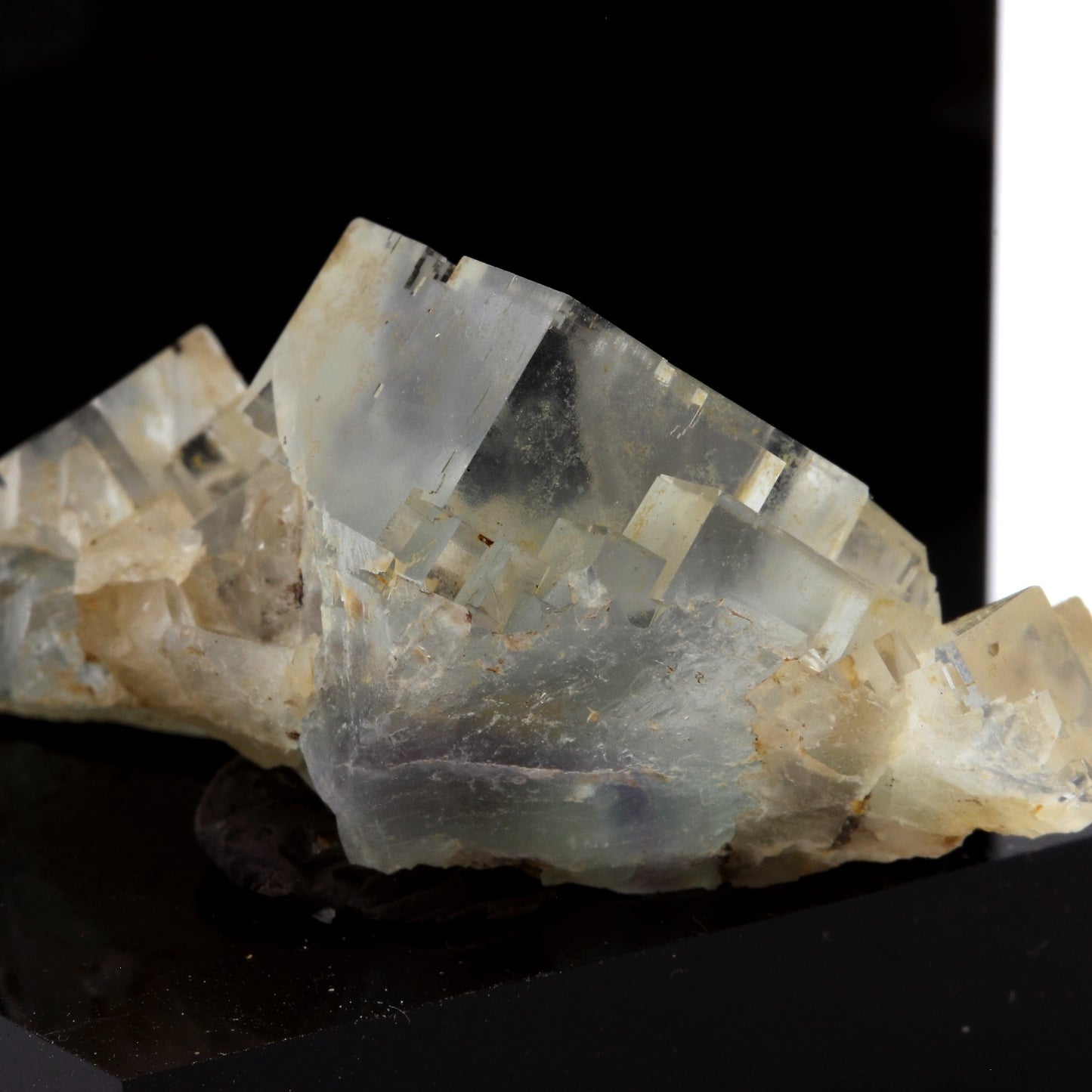 Fluorite. 79.2 carats. Langeac, Haute-Loire, France