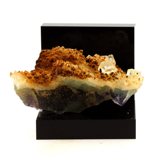 Fluorite + Quartz. 365.2 carats. Langeac, Haute-Loire, France