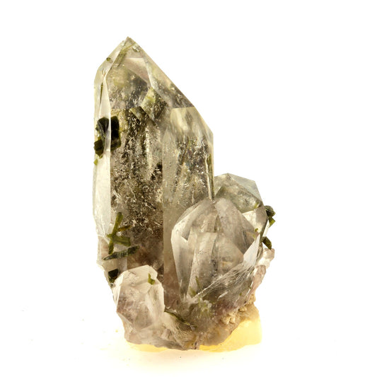 Quartz + Epidote. 313.1 carats. Caetité, Bahia, Brésil