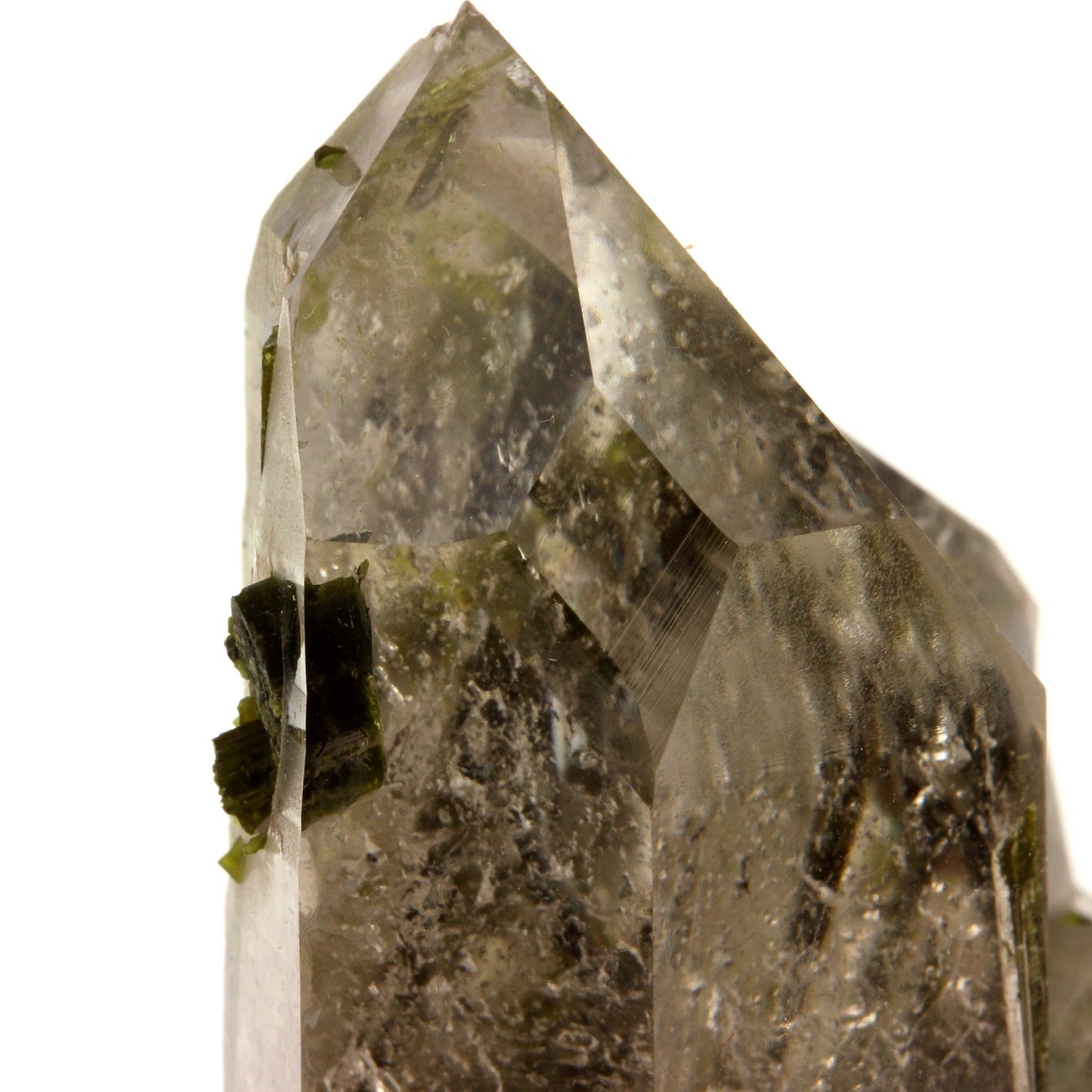 Quartz + Epidote. 313.1 carats. Caetité, Bahia, Brésil