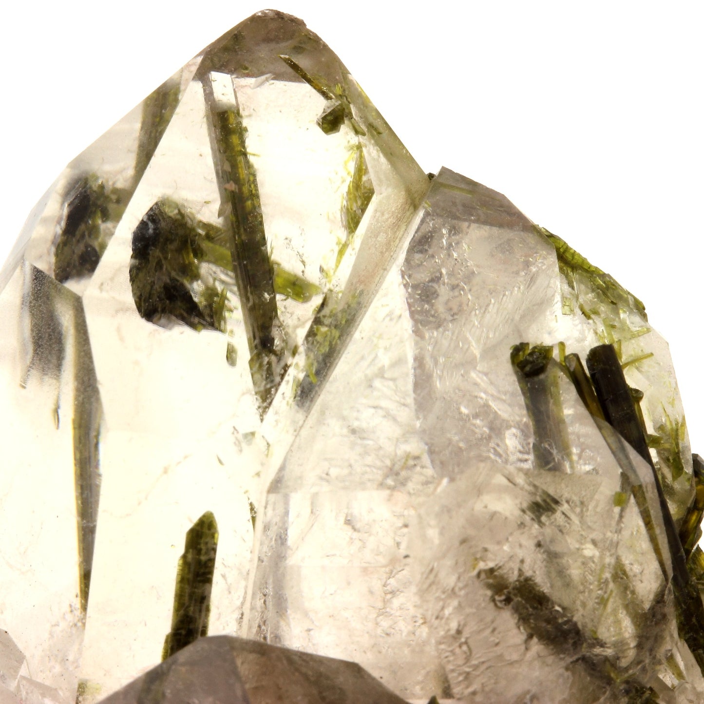 Quartz + Epidote. 313.1 carats. Caetité, Bahia, Brésil