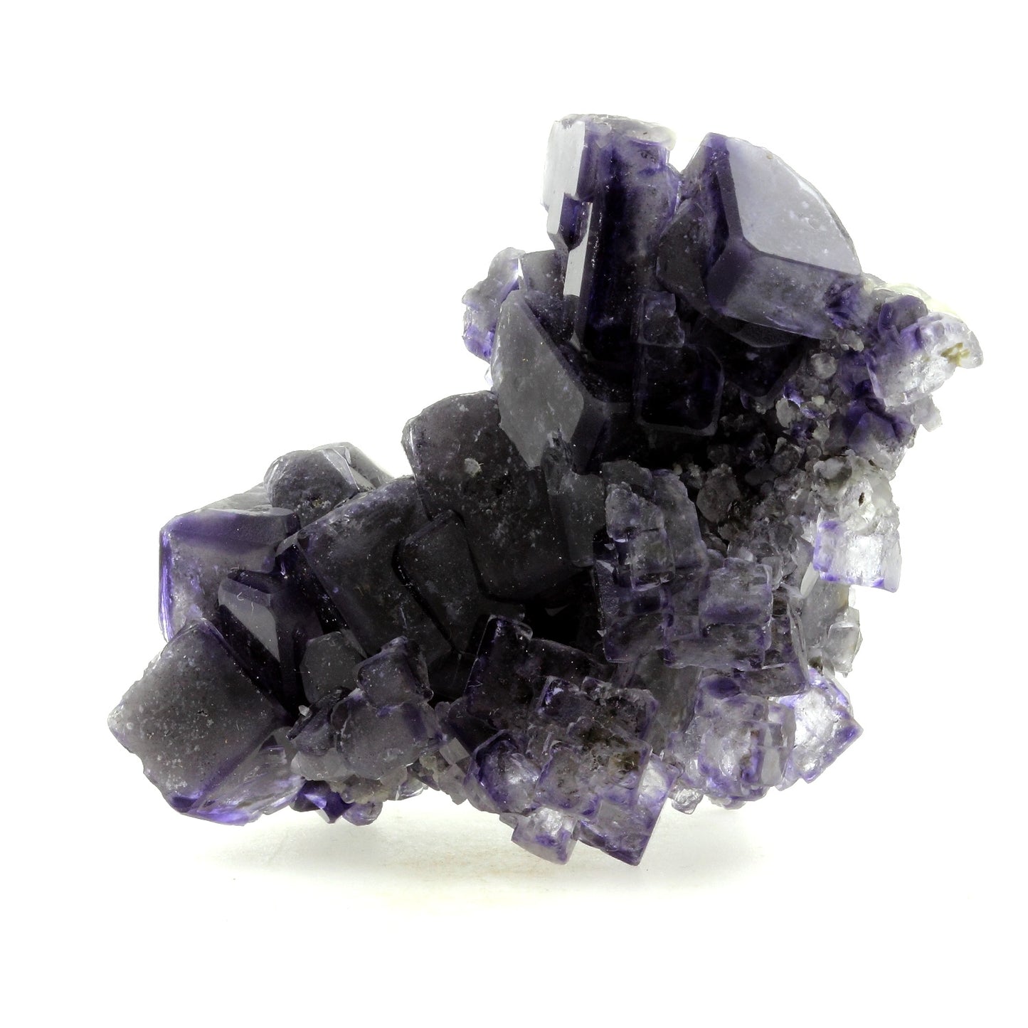 Fluorite en dissolution. 751.1 carats. 2nd Sovetskii Mine, Dal'negorsk, Russie