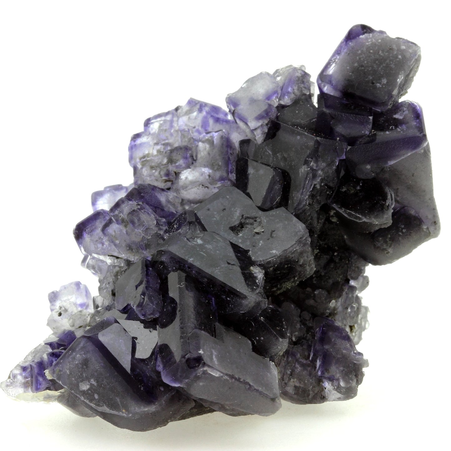 Fluorite en dissolution. 751.1 carats. 2nd Sovetskii Mine, Dal'negorsk, Russie