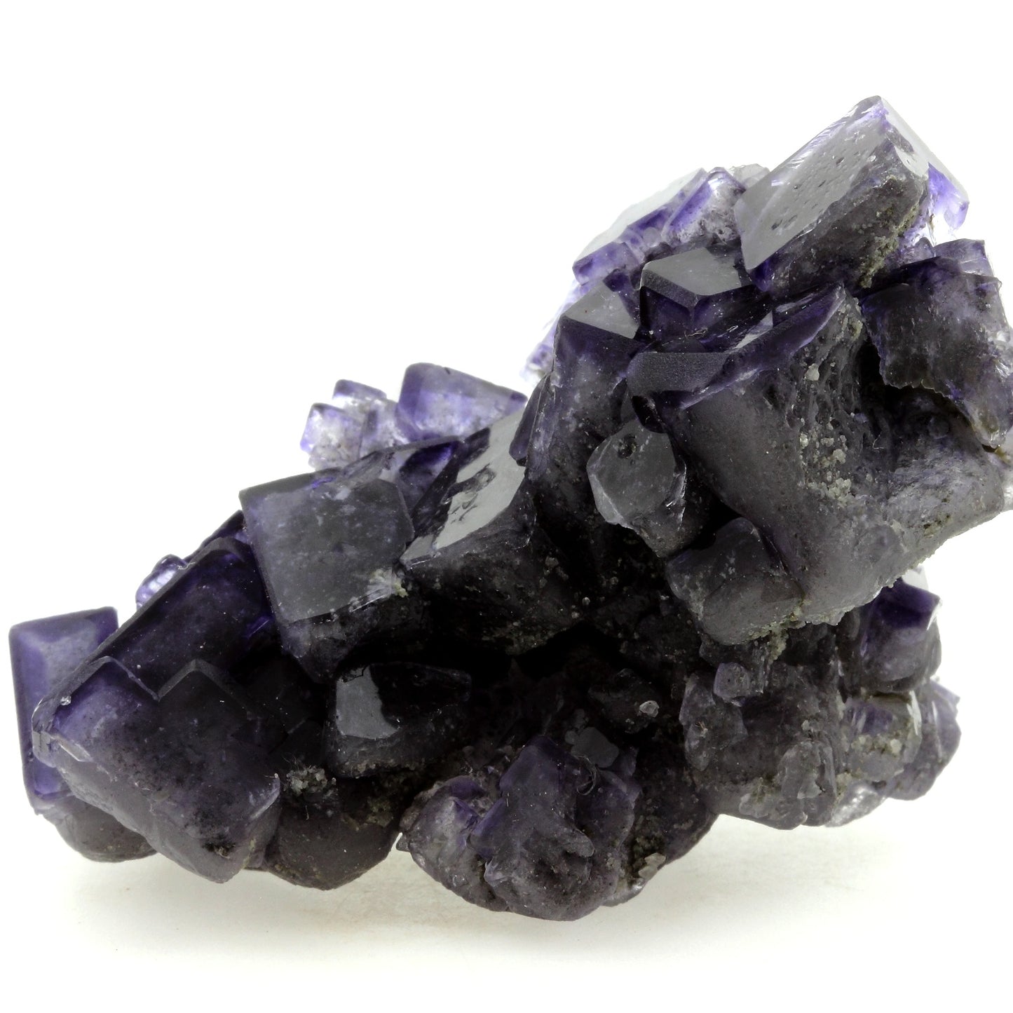 Fluorite en dissolution. 751.1 carats. 2nd Sovetskii Mine, Dal'negorsk, Russie