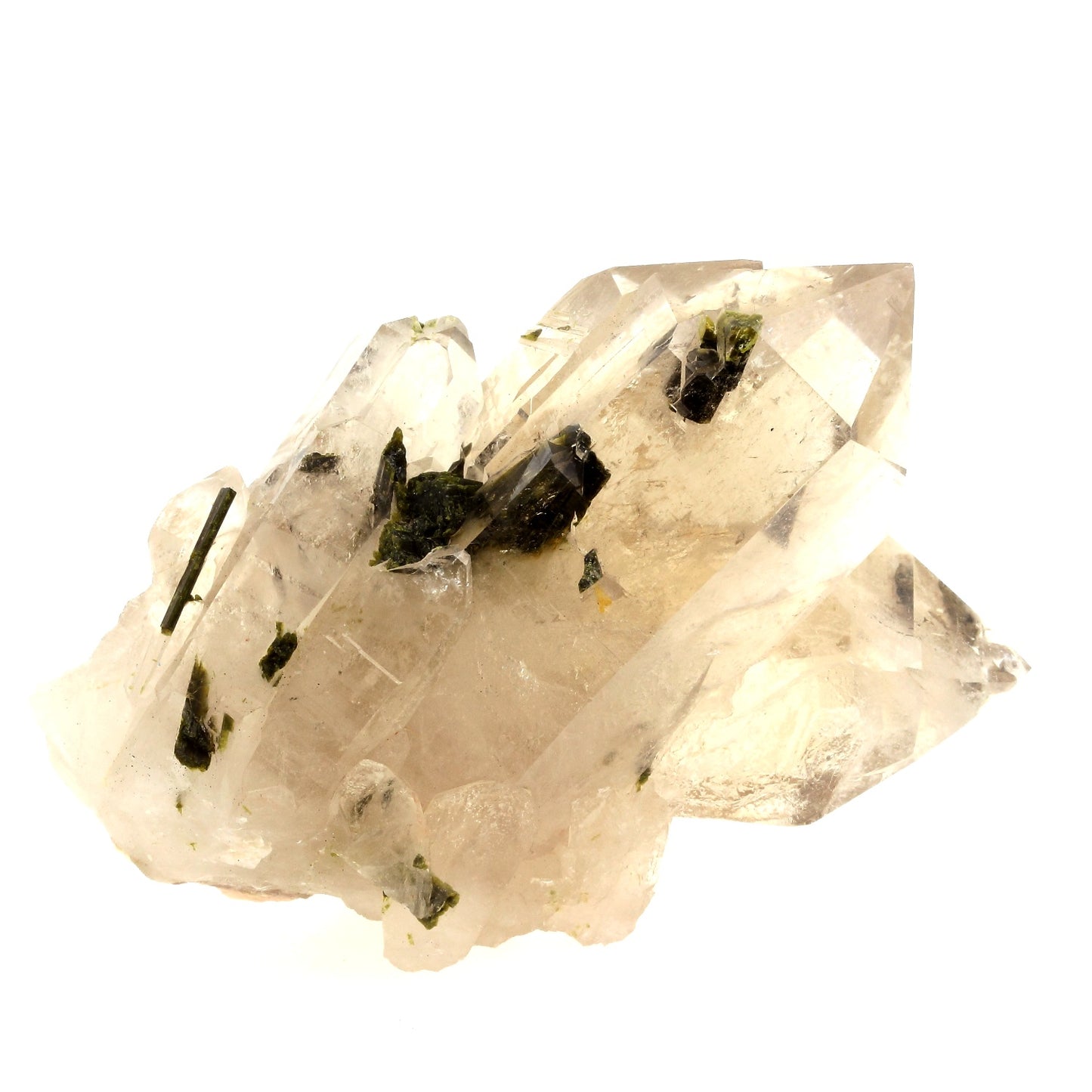 Quartz + Epidote. 1825.0 carats. Caetité, Bahia, Brésil