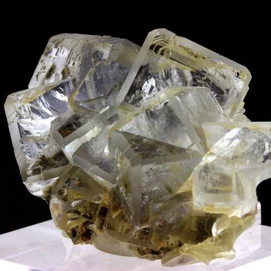 Fluorite + Quartz. 901.3 carats. Nikolaevskiy Mine, Dal'negorsk, Russie