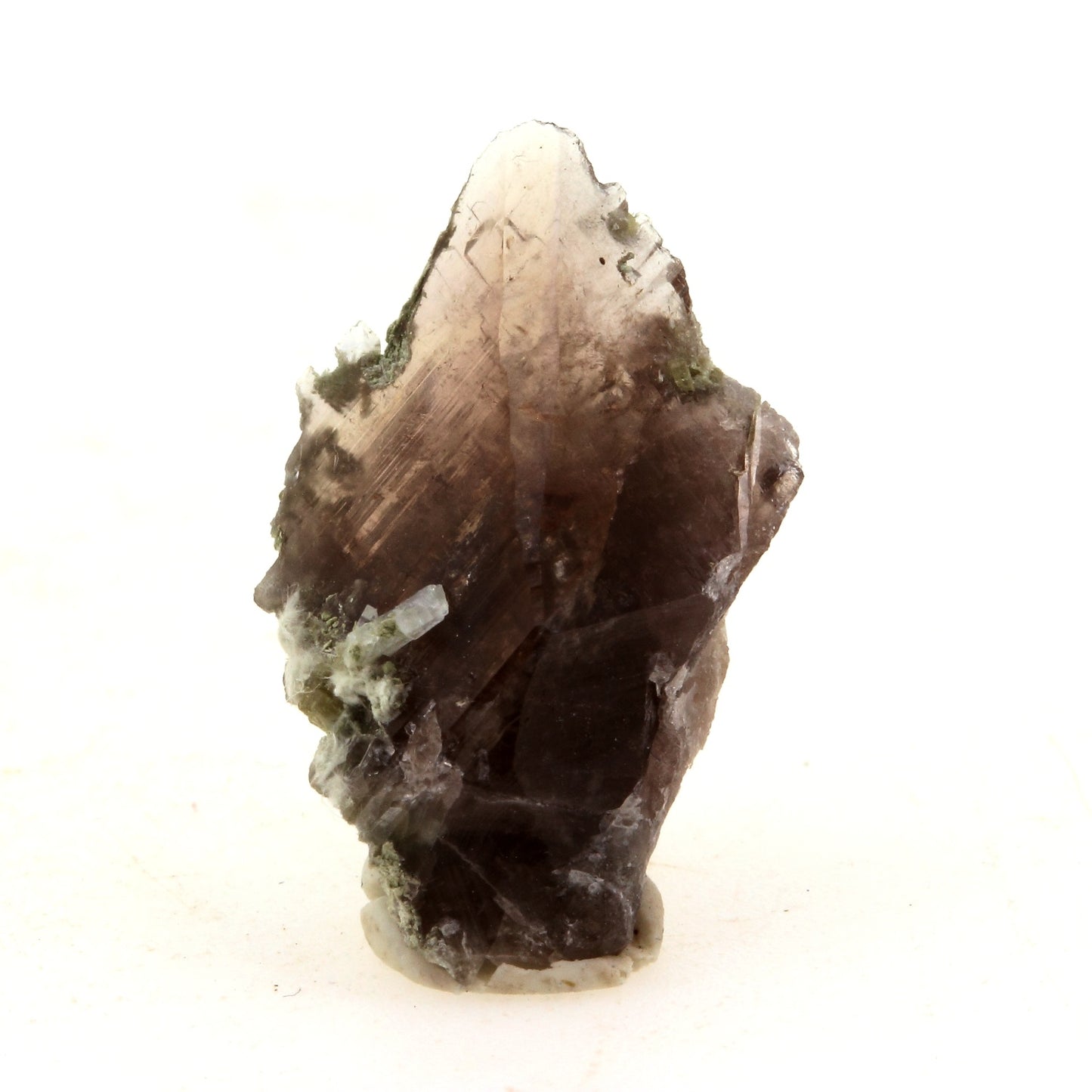 Axinite. 11.55 carats. Cornillon, Bourg d'Oisans, France