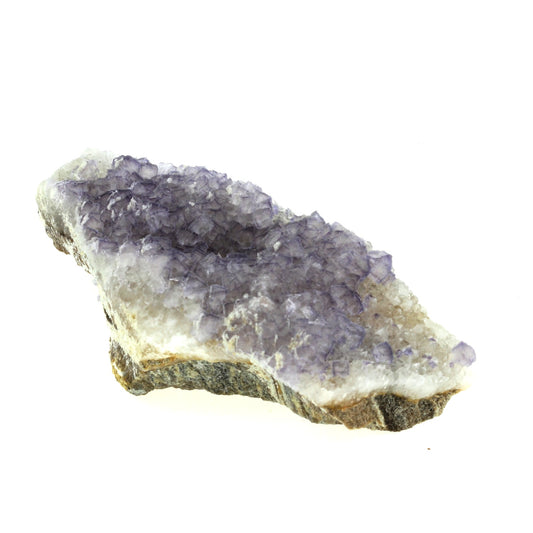Fluorite violette + Quartz. 1555.0 carats. Fontsante Mine, Var, France
