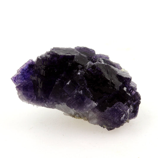 Fluorite violette. 50.2 carats. Fontsante Mine, Var, France