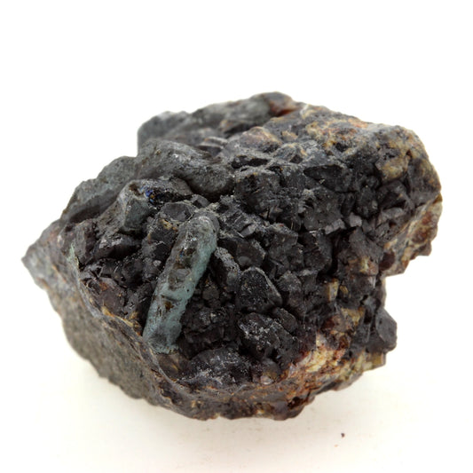 Bournonite, Siderite. 294.5 carats. La Sanguinéde, Les Malines, France