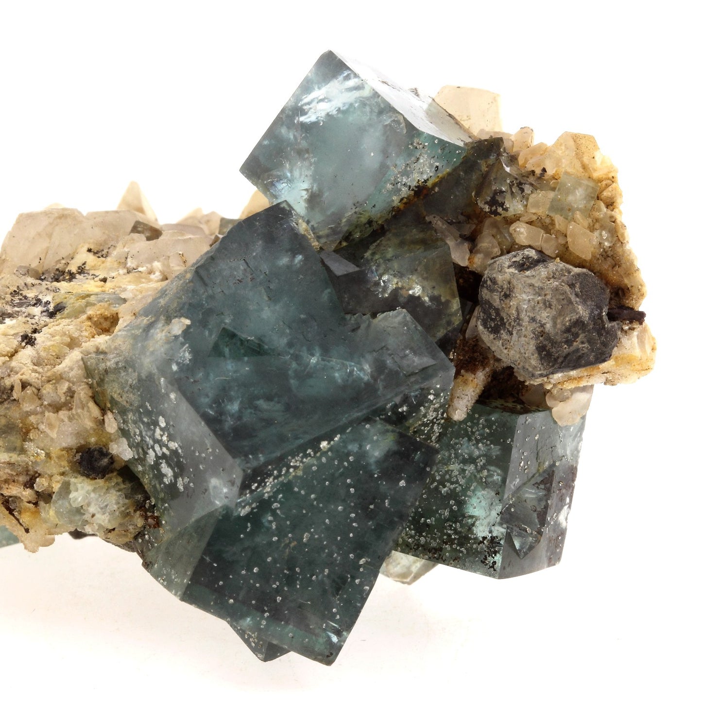 Fluorite. 730.2 carats. Rogerley Mine, Stanhope, UK, Royaume-Uni