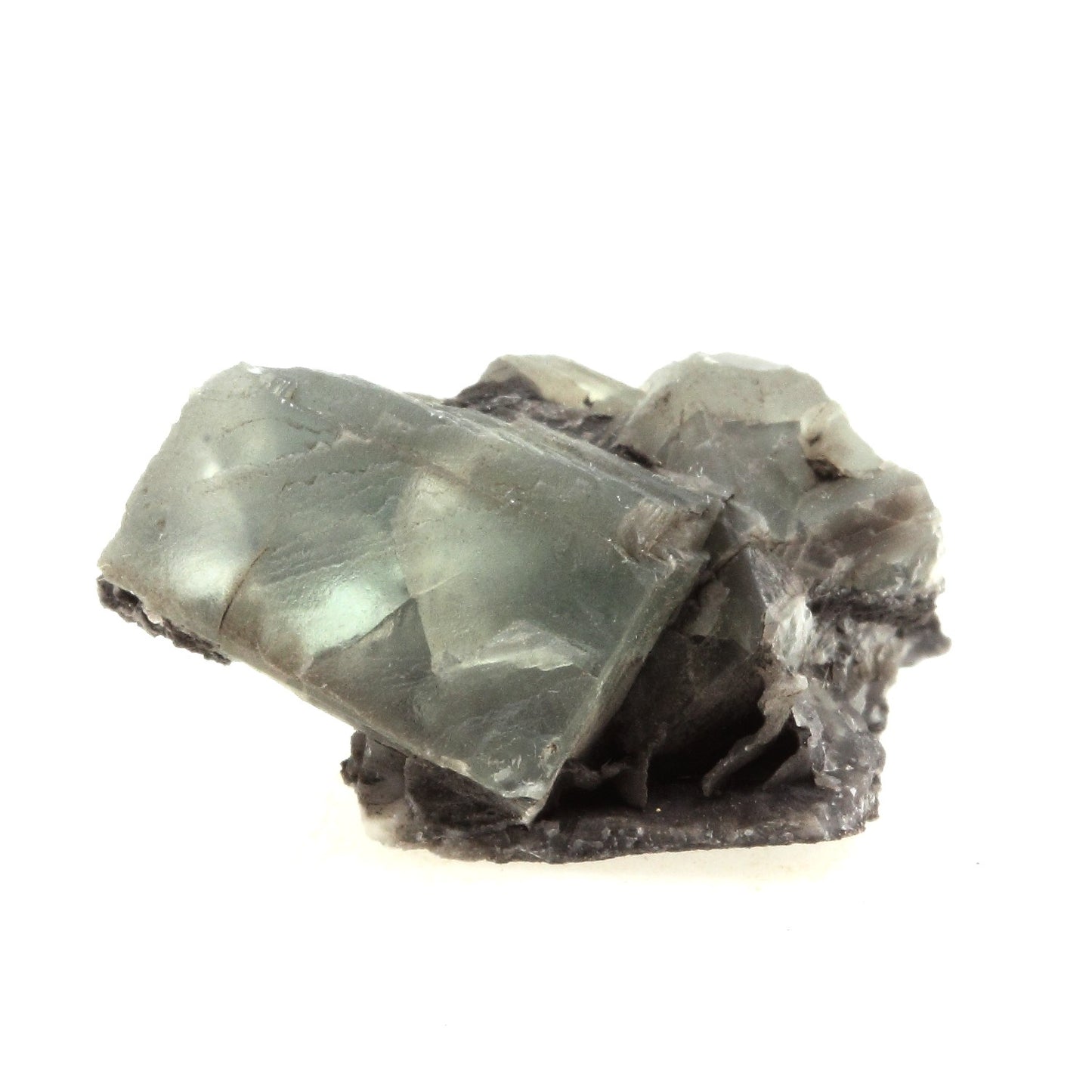 Fluorite verte. 66.2 carats. Massif des Aravis, Haute-Savoie, France