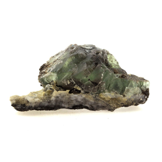 Fluorite verte. 206.0 carats. Massif des Aravis, Haute-Savoie, France