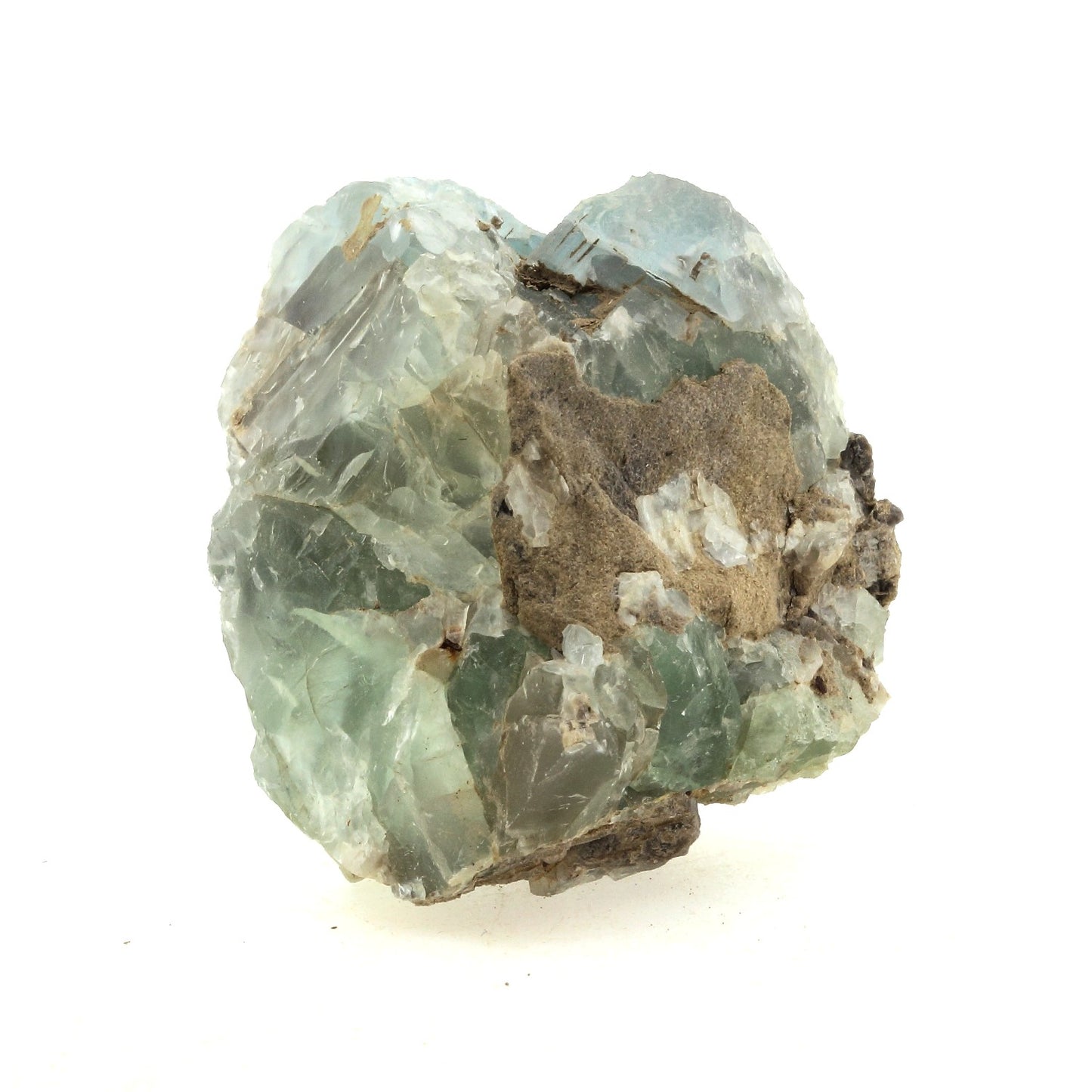 Fluorite verte. 378.5 carats. Massif des Aravis, Haute-Savoie, France