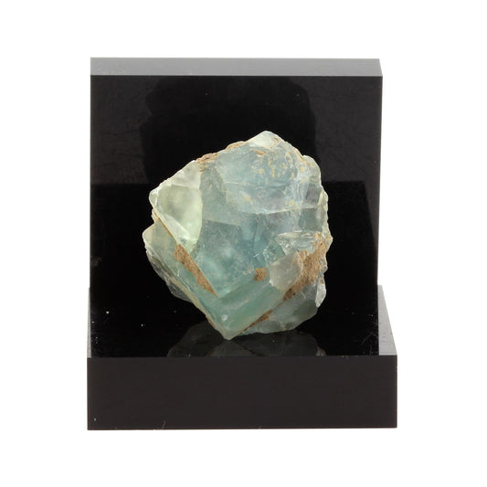 Fluorite verte. 86.9 carats. Massif des Aravis, Haute-Savoie, France