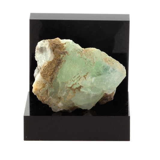 Fluorite verte. 110.0 carats. Massif des Aravis, Haute-Savoie, France