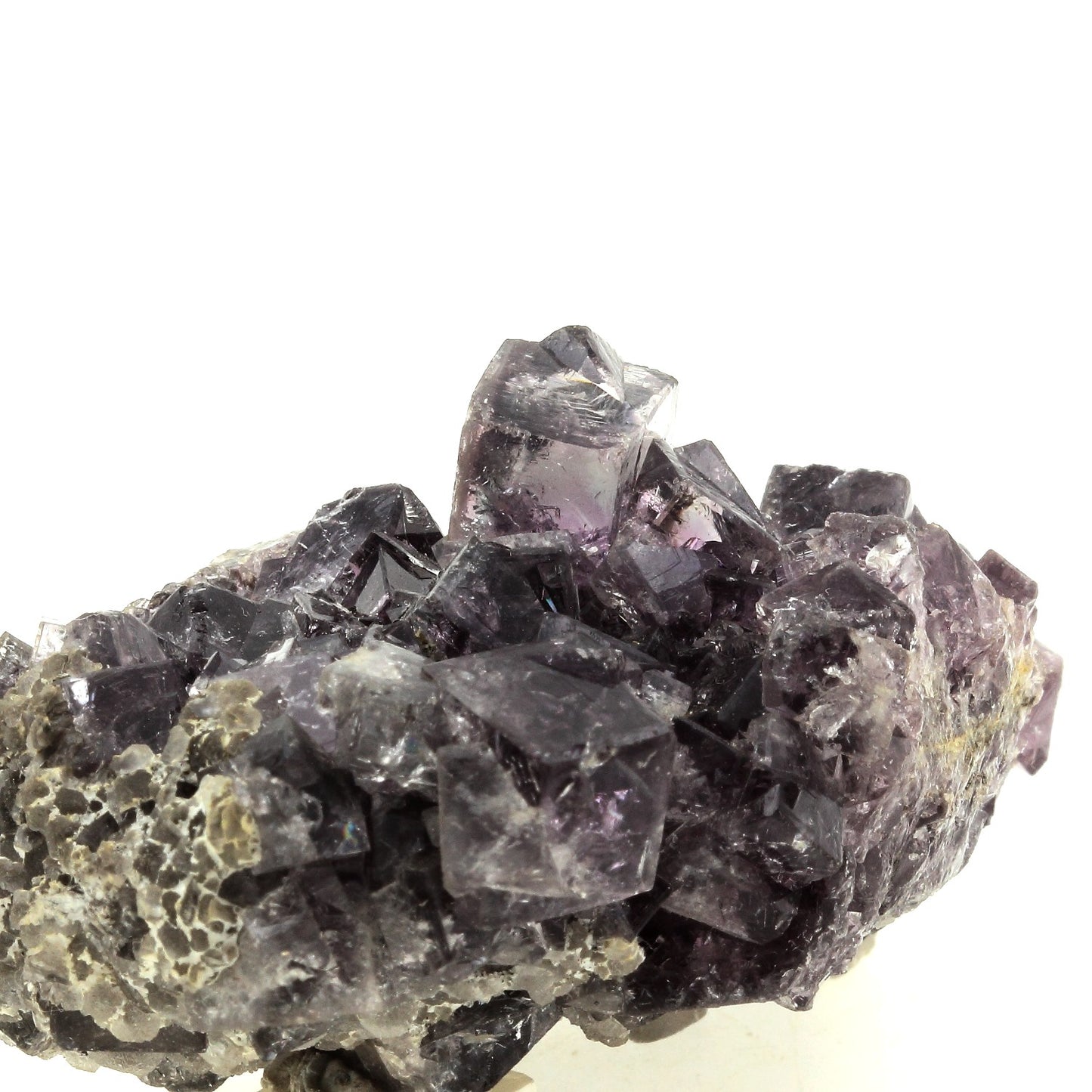 Fluorite. 597.8 carats. Rogerley Mine, Frosterley, Co. Durham, UK, Royaume-Uni