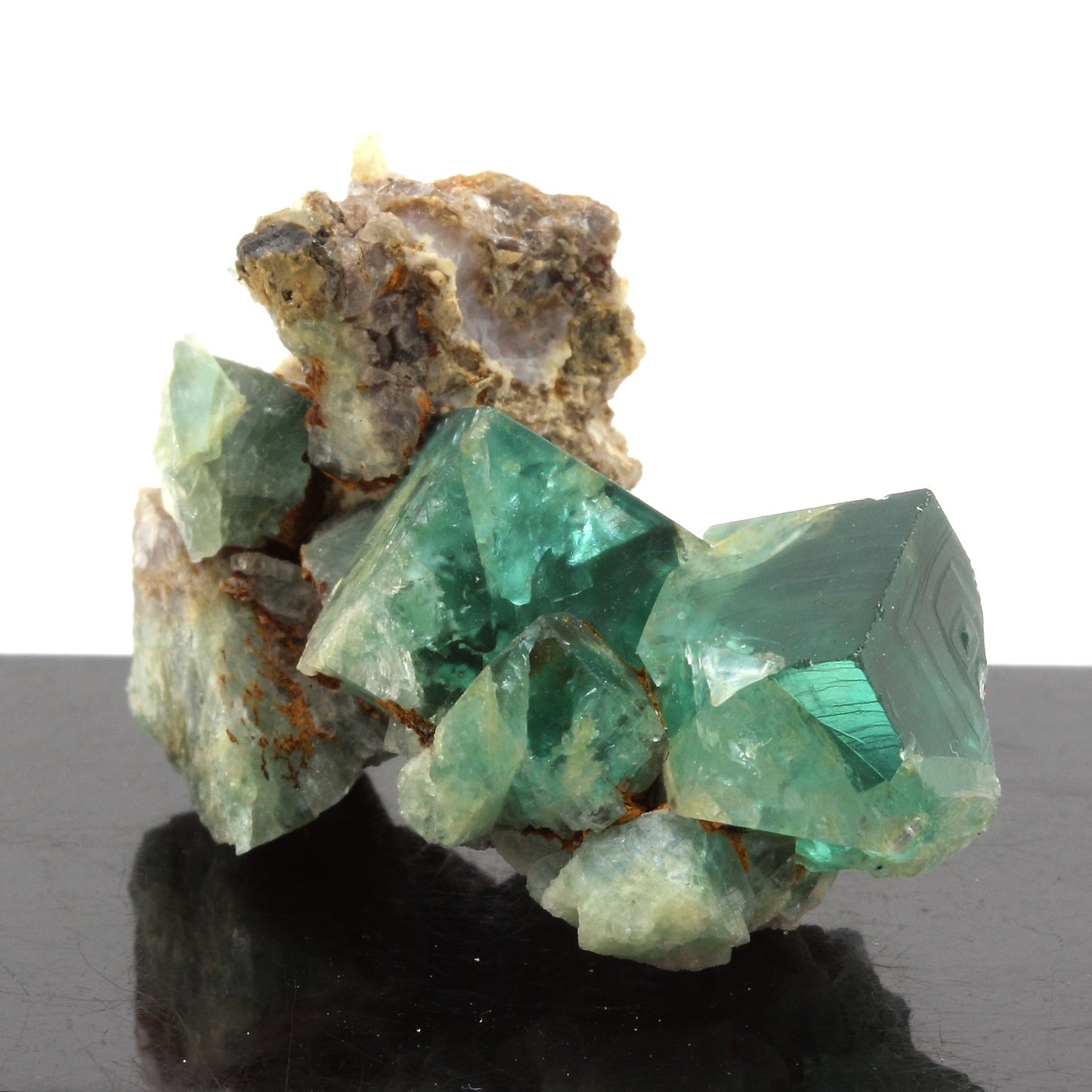 Fluorite. 109.7 carats. Rogerley Mine, Stanhope, UK, Royaume-Uni