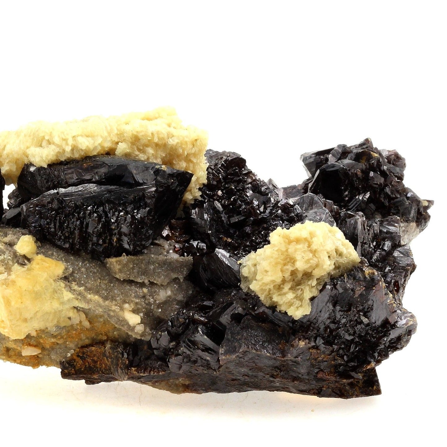 Baryte + Sphalerite. 3500.0 carats. Elmwood mine, Tennessee, USA