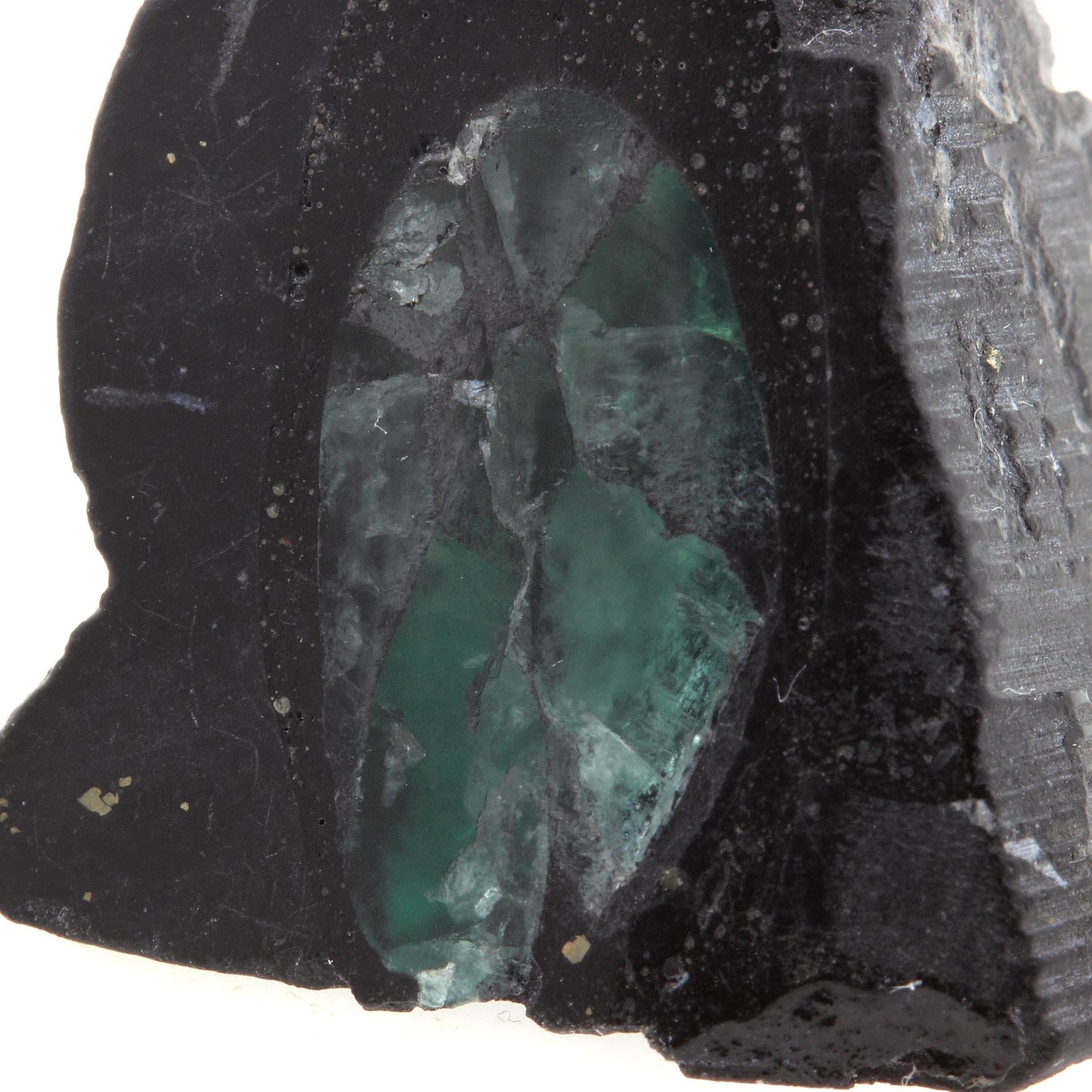 Emeraude. 33.7 carats. Muzo, Vasquez-Yacopí Mining District, Colombie