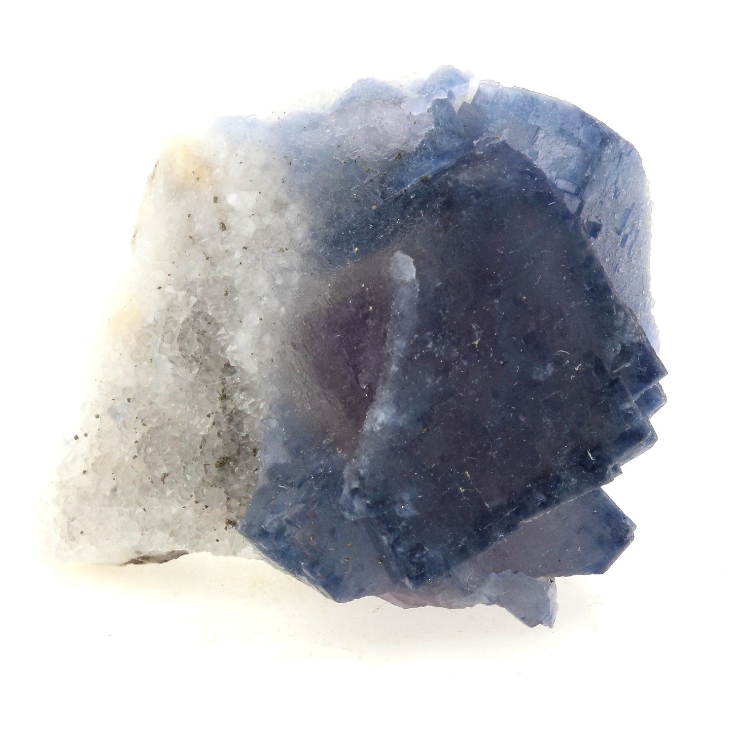 Fluorite Bleue. 160.0 carats. Fontsante Mine, Var, France